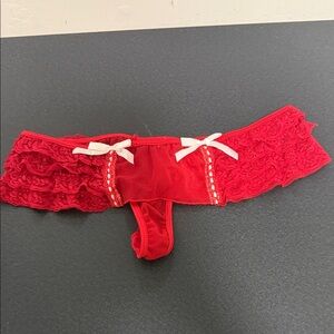 St Eve ladies thong ruffle panties